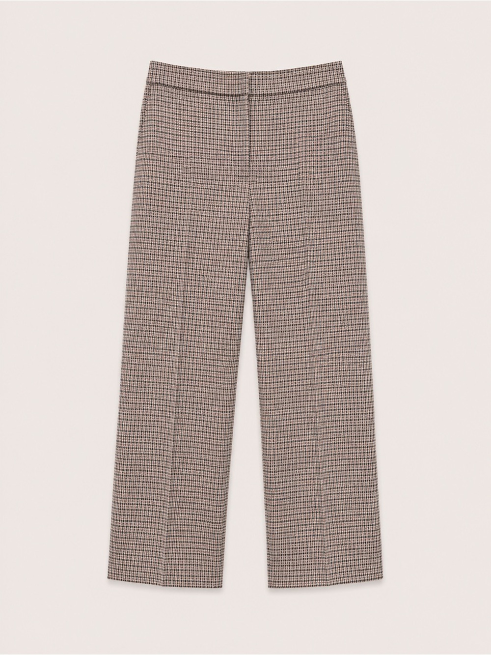 Theory Jean C Stratton Knit Houndstooth Cropped Pants Size 6